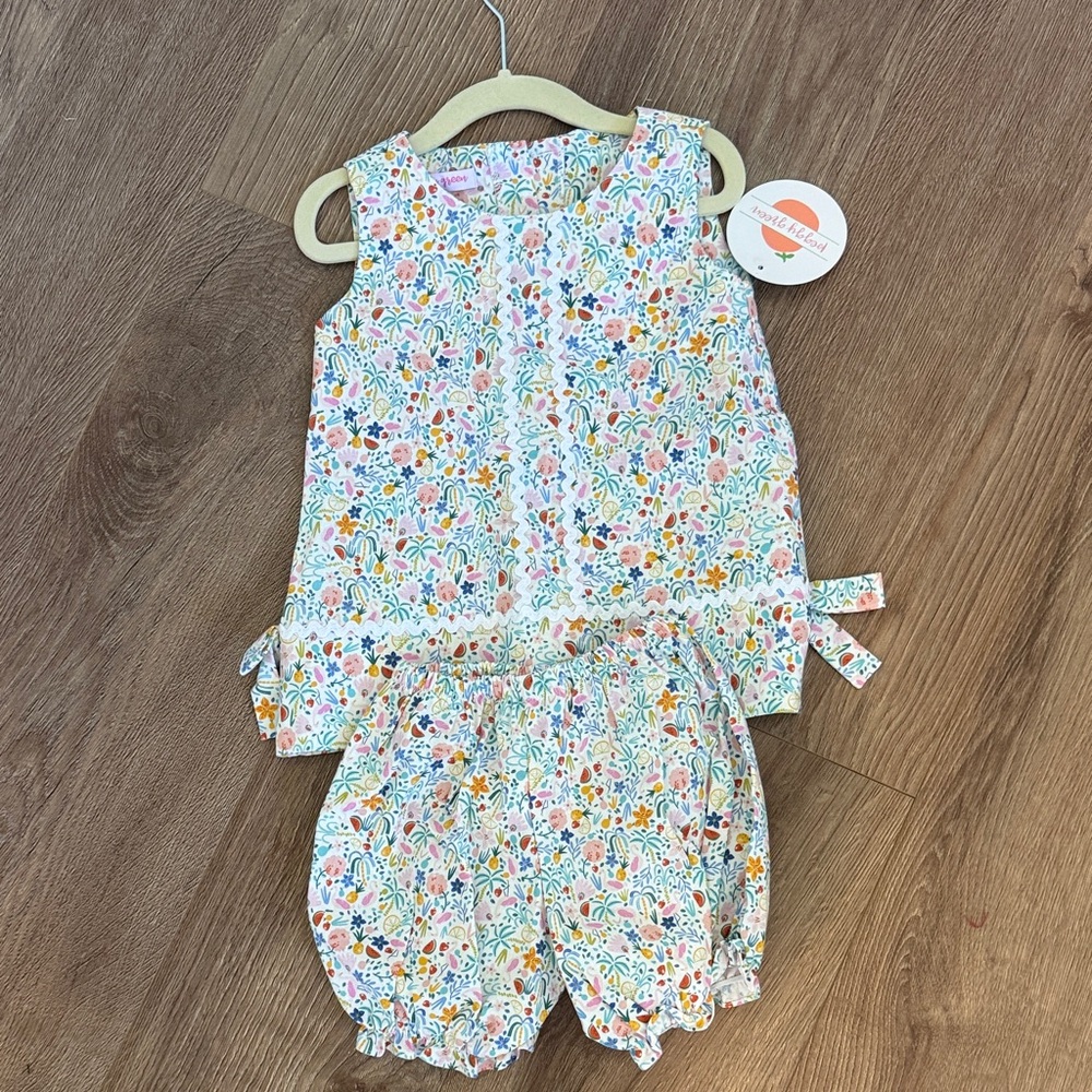 Floral Kids Matching Set